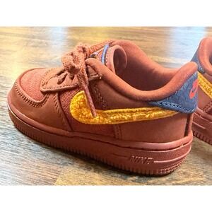 Exclusive Nike Air Force 1 Low "La Familia" we are family edition.  Sz 7 Toddler